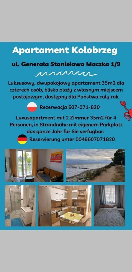 Appartamento La Playa 1 Kołobrzeg Esterno foto